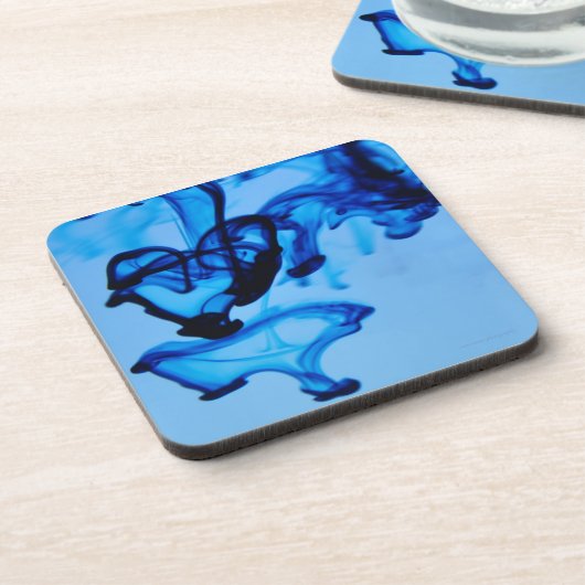 染料ハート コースター (左側)