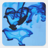 染料ハート スクエアシール (正面)