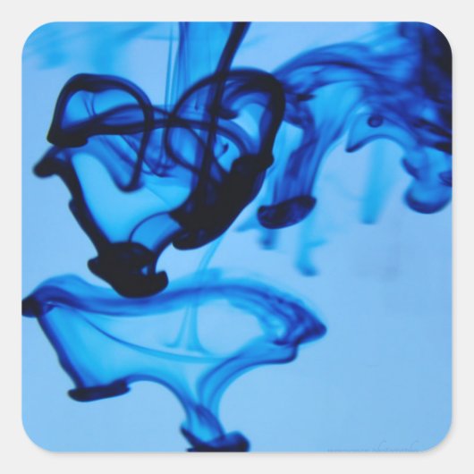 染料ハート スクエアシール (正面)