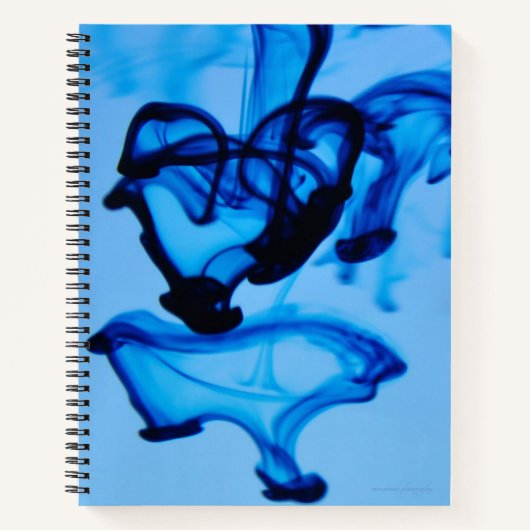 染料ハート ノートブック (正面)