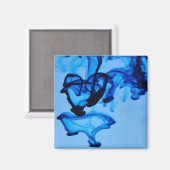 染料ハート マグネット (正面/裏面)