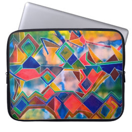 染料パターン ラップトップスリーブ