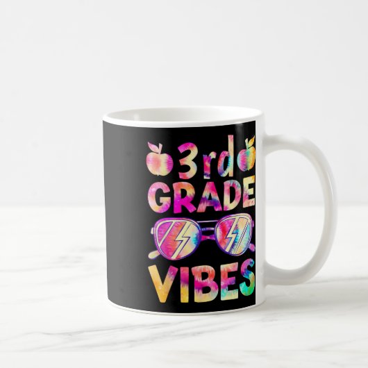 染料3グレードVibes先生Sに戻る最初の日 コーヒーマグカップ (右)
