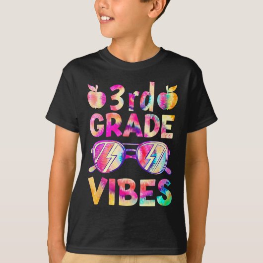 染料3グレードVibes先生Sに戻る最初の日 Tシャツ (正面)