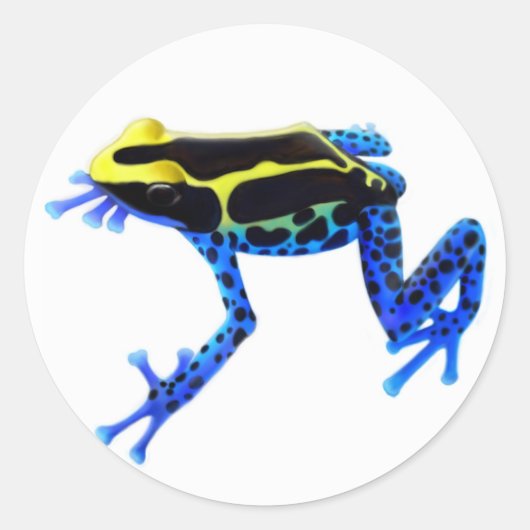 染毒カエル ラウンドシール (正面)