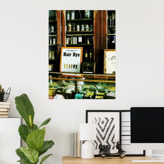 染毛剤 ポスター (ホームオフィス)