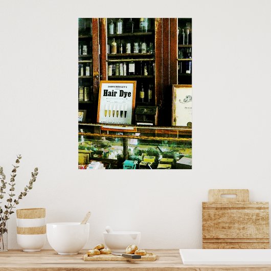 染毛剤 ポスター (キッチン)