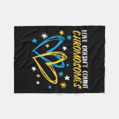 染色体を数えない フリースブランケット (正面(横))