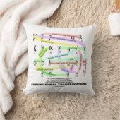 染色体転位核図 クッション (ブランケット)