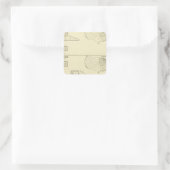 染色、仕上げ、靴下げ、ニット製品 スクエアシール (バッグ)