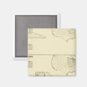 染色、仕上げ、靴下げ、ニット製品 マグネット (正面/裏面)