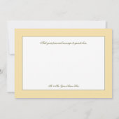 柔らかいひま結婚花 サンキューカード (裏面)