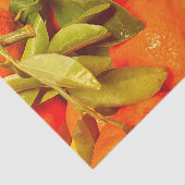 柔らかいオレンジ色の果実の美学 薄葉紙 (詳細)