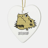 柔らかいオーナメント セラミックオーナメント (左)