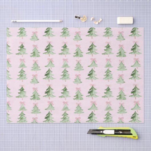 柔らかいクリガーリースマス 薄葉紙 (クラフト)