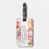 柔らかいケシI ラゲッジタグ (裏面縦)