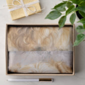 柔らかいコートのホイートテリア犬 薄葉紙 (ギフト)