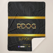 柔らかいシェルパ毛布 シェルパブランケット (正面)