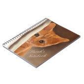 柔らかいショウガの子ネコ ノートブック (左側)