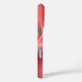 柔らかいスイカピンクの流動布 Case-Mate iPhoneケース (裏面 / 右)