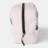 柔らかいセレニティウォーターカラーカスタムモノグラムを残す ドップキット (右)