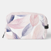 柔らかいセレニティウォーターカラーカスタムモノグラムを残す ドップキット (裏面)