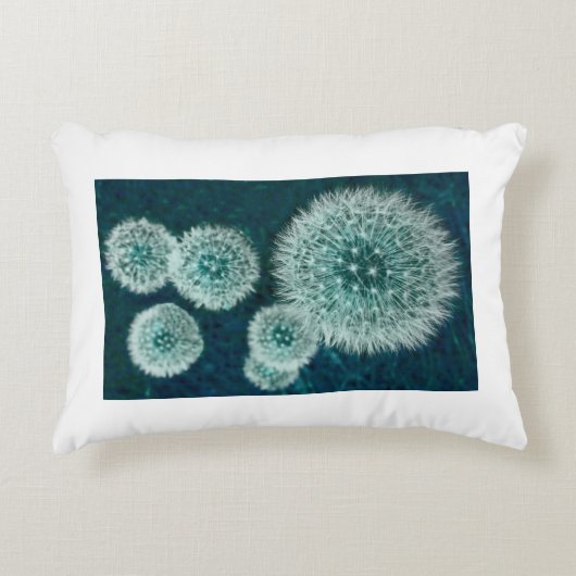 柔らかいタンポポのクッション アクセントクッション (正面)