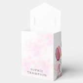 柔らかいチューリップエレガント誕生日 フェイバーボックス (オープン)