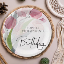 柔らかいチューリップエレガント誕生日