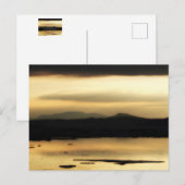 柔らかいトワイライト ポストカード (正面/裏面)