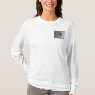 柔らかいハックルのはえ Tシャツ