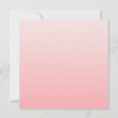 柔らかいピンクのグラデーション (裏面)