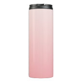 柔らかいピンクのグラデーション タンブラー (裏面)