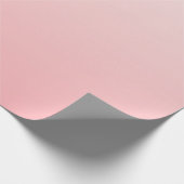 柔らかいピンクのグラデーション ラッピングペーパー (角)