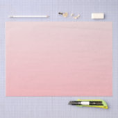 柔らかいピンクのグラデーション 薄葉紙 (クラフト)