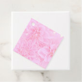 柔らかいピンクのダリア フェイバータグ (インサイチュ)