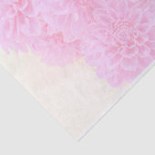 柔らかいピンクのダリア 薄葉紙 (詳細)