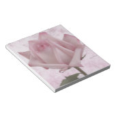 柔らかいピンクのバラの花 ノートパッド (アングル)