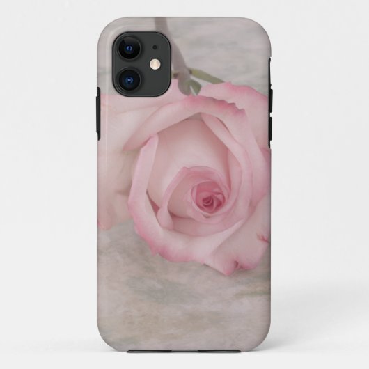柔らかいピンクのバラの花 Case-Mate iPhoneケース (裏面)