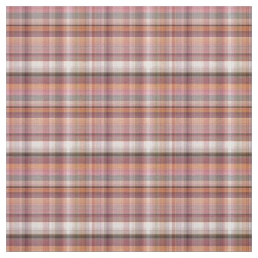 柔らかいピンクの格子縞 ファブリック (見本)