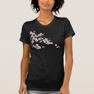 柔らかいピンクの桜 Tシャツ