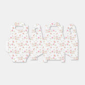 柔らかいピンクの水彩花模様 フェイバーボックス (折り畳みなし)