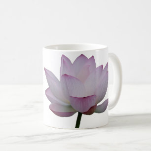 柔らかいピンクの蓮結婚花 コーヒーマグカップ
