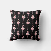 柔らかいフラミンゴシリーズデザイン2アクセント枕 クッション (裏面)