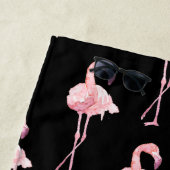 柔らかいフラミンゴシリーズデザイン2ビーチタオル ビーチタオル (インサイチュ)