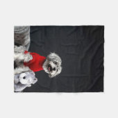 柔らかいフリースブランケット – すべての海のために居心地が良く暖かい フリースブランケット (正面(横))