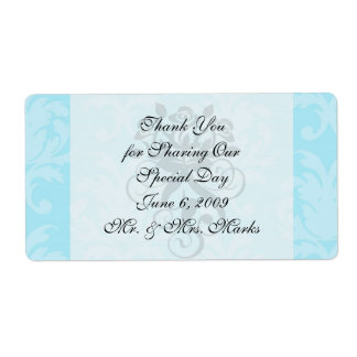 柔らかいブルースの素敵なダメース ラベル