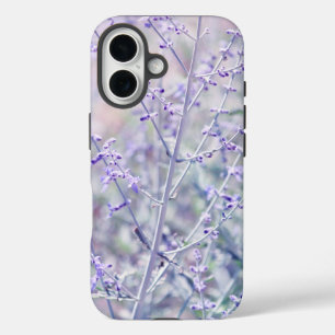 柔らかいラベンダーの花 iPhone 16ケース