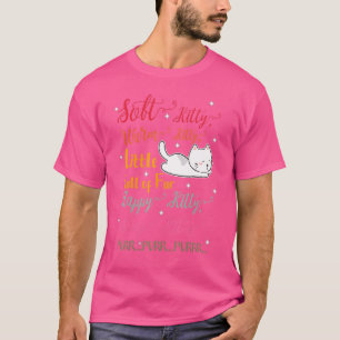 柔らかい仔猫 あたたかい仔猫 毛玉 寝る子猫 Tシャツ