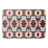 柔らかい光から暗いラポート、赤みがかったサーモンから灰色 バスマット (正面)